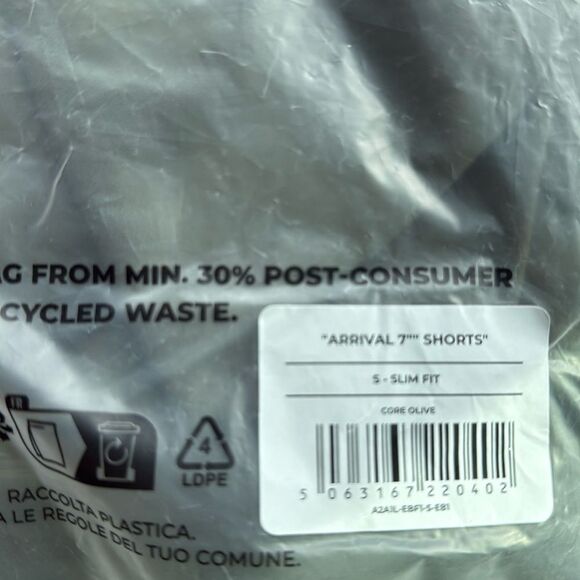 Gymshark‎ ARRIVAL 7” SHORTS Core Olive NWT and in packaging - Picture 5 of 5